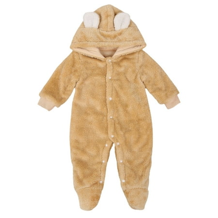 Musuos Baby Boys Girls Cartoon Bear Hoodie Romper Plush Thick Footie Pajamas
Musuos Baby Boys Girls Cartoon Bear Hoodie Romper Plush Thick Footie Pajamas