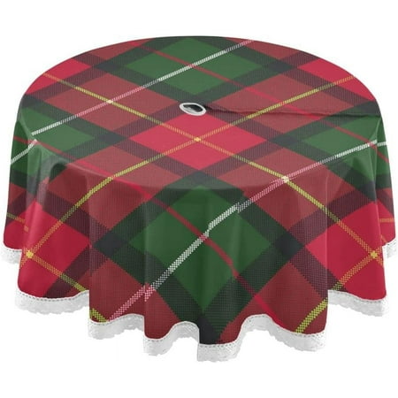 Hidove Red Plaid Outdoor Round Tablecloth Waterproof Stain-Resistant Non-Slip Circular Tablecloth 60 Inch with Umbrella Hole and Zipper for Tabletop Backyard Party BBQ Decor
Hidove Red Plaid Outdoor Round Tablecloth Waterproof Stain-Resistant Non-Slip Circular Tablecloth 60 Inch with Umbrella Hole and Zipper for Tabletop Backyard Party BBQ Decor