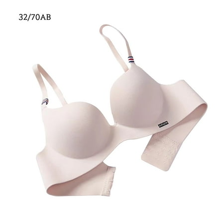 Seamless Bra Wireless 3D Push up Bra Adjustable Breathable Sexy Underwear Lingerie Beige 32/70AB
Seamless Bra Wireless 3D Push up Bra Adjustable Breathable Sexy Underwear Lingerie Beige 32/70AB