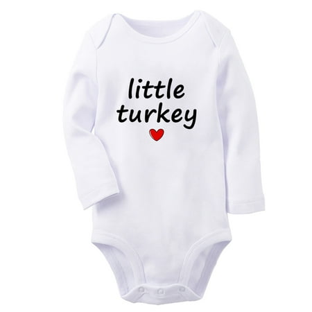 Little Turkey Thanksgiving Funny Rompers Newborn Baby Unisex Bodysuits Infant Jumpsuits Toddler 0-12 Months Kids Long Sleeves Oufits (White 6-12 Months)
Little Turkey Thanksgiving Funny Rompers Newborn Baby Unisex Bodysuits Infant Jumpsuits Toddler 0-12 Months Kids Long Sleeves Oufits (White 6-12 Months)