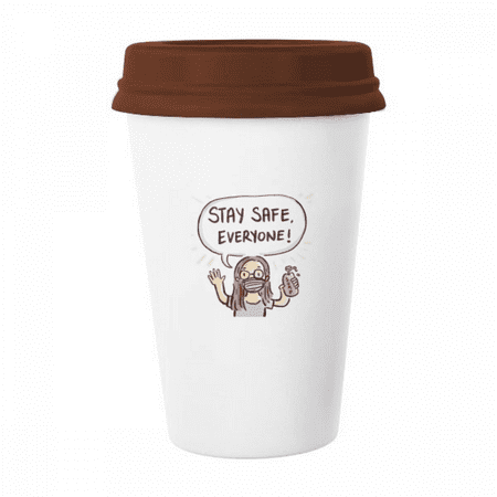 Stay Safe Everyone Facehead Respirator Mug Coffee Drinking Glass Pottery Cerac Cup Lid
Stay Safe Everyone Facehead Respirator Mug Coffee Drinking Glass Pottery Cerac Cup Lid