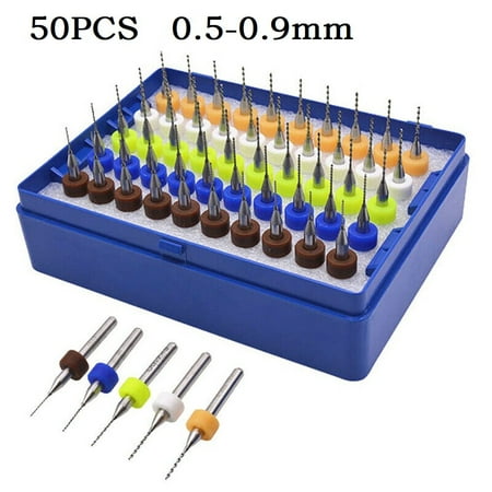 BAMILL 50pcs Tungsten Hard Alloy PCB Print Circuit Board Engraving Drill Bit 0.5-0.9mm
BAMILL 50pcs Tungsten Hard Alloy PCB Print Circuit Board Engraving Drill Bit 0.5-0.9mm