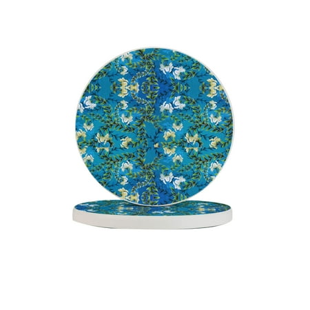 Circular Drink Coasters Set Floral Pattern Background Beautiful Home Decor Diatomite Heat-Resistant Diatomite Protect Table Countertop
Circular Drink Coasters Set Floral Pattern Background Beautiful Home Decor Diatomite Heat-Resistant Diatomite Protect Table Countertop