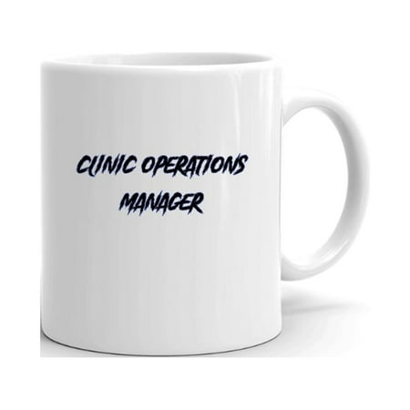 Clinic Operations Manager Slasher Style Ceramic Dishwasher And Microwave Safe Mug By Undefined Gifts 
Clinic Operations Manager Slasher Style Ceramic Dishwasher And Microwave Safe Mug By Undefined Gifts