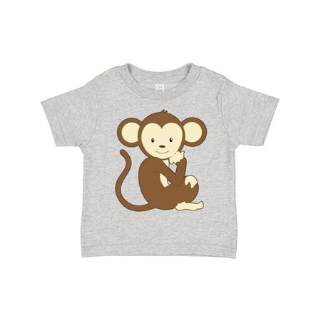 Inktastic Monkey Thinking Gift Toddler Boy or Toddler Girl T-Shirt