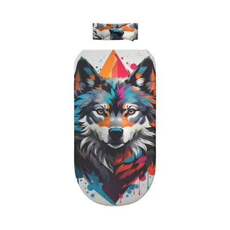 Lafuoo Tie-Dye Wolf Head Pattern 0-6 Months Newborn Swaddle Bag Headband Set for Girls Clothes Baby Care Products
Lafuoo Tie-Dye Wolf Head Pattern 0-6 Months Newborn Swaddle Bag Headband Set for Girls Clothes Baby Care Products