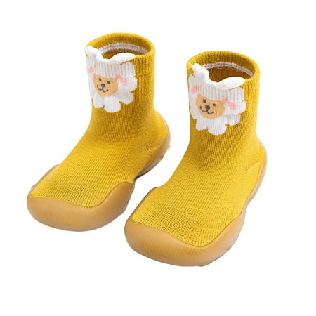 DNDKILG Toddler Child Girls Boy Spring Summer Fall Slippers Floor Socks Infant Baby Non-Slip Elastic Cartoon First Walkers Shoes Brown 6M-2.5Y
DNDKILG Toddler Child Girls Boy Spring Summer Fall Slippers Floor Socks Infant Baby Non-Slip Elastic Cartoon First Walkers Shoes Brown 6M-2.5Y