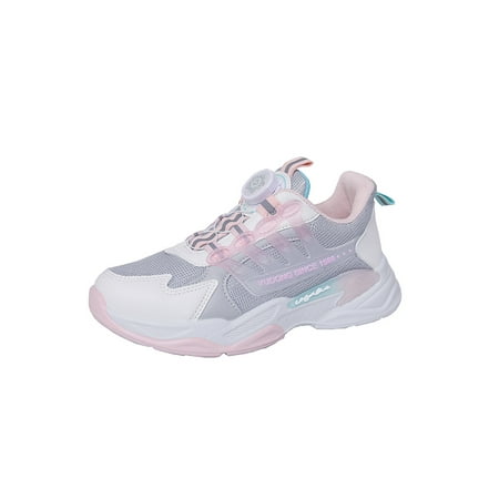 Tenmix Unisex Lightweight Athletic Shoes Walking Comfort Round Toe Sneakers School Non-Slip Trainers Pink 2Y
Tenmix Unisex Lightweight Athletic Shoes Walking Comfort Round Toe Sneakers School Non-Slip Trainers Pink 2Y