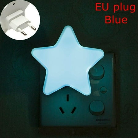 Mini Remote Control Baby Children Kids Home Bedroom LED Star Night Light Sensor Pentagram BLUE EU PLUG
Mini Remote Control Baby Children Kids Home Bedroom LED Star Night Light Sensor Pentagram BLUE EU PLUG