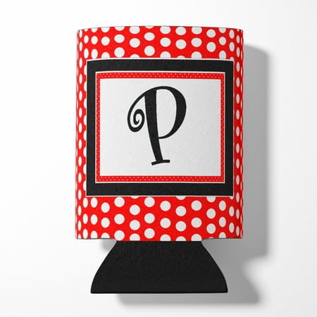 Carolines Treasures CJ1012-PCC Letter P Initial - Red Black Polka Dots Can or Bottle Hugger Can Hugger multicolor
Carolines Treasures CJ1012-PCC Letter P Initial - Red Black Polka Dots Can or Bottle Hugger Can Hugger multicolor