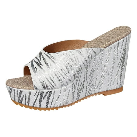 Orthopedic for Womens Ladies Walking Slippers Breathable Sandal 2023 Summer Beach Ladies Summer Colour Blocking Casual Shiny Leather Thick Bottom Large Size Slope Heel Sandal Slippers
Orthopedic for Womens Ladies Walking Slippers Breathable Sandal 2023 Summer Beach Ladies Summer Colour Blocking Casual Shiny Leather Thick Bottom Large Size Slope Heel Sandal Slippers