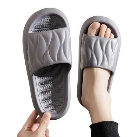 Blphud Slipper Slides for Women Wide Slippers for Women Wide Width Men and Women Shoes Indoor and Outdoor Home Slippers Fashionable Lightweight Sandals Slipper Women Grey 42
Blphud Slipper Slides for Women Wide Slippers for Women Wide Width Men and Women Shoes Indoor and Outdoor Home Slippers Fashionable Lightweight Sandals Slipper Women Grey 42