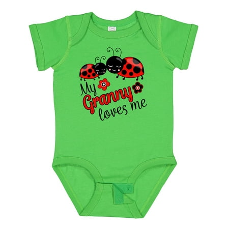 Inktastic My Granny Loves Me with Cute Ladybugs Gift Baby Boy or Baby Girl Bodysuit
Inktastic My Granny Loves Me with Cute Ladybugs Gift Baby Boy or Baby Girl Bodysuit