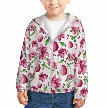 Sun Hoodie for Kids Colorful Eggs Lilies Flowers Long Sleeve Swim Fishing Shirts Sun Protection Zip Up Jacket Clothing Athletic Hoodie
Sun Hoodie for Kids Colorful Eggs Lilies Flowers Long Sleeve Swim Fishing Shirts Sun Protection Zip Up Jacket Clothing Athletic Hoodie