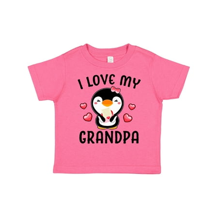 Inktastic I Love My Grandpa with Cute Penguin and Hearts Gift Toddler Toddler Girl T-Shirt
Inktastic I Love My Grandpa with Cute Penguin and Hearts Gift Toddler Toddler Girl T-Shirt