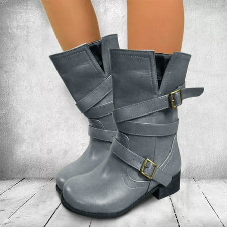 Yeleire Heel Round Belt Ankle Boots Buckle Thick Toe Boots Women s Shoes Women s Boots
Yeleire Heel Round Belt Ankle Boots Buckle Thick Toe Boots Women s Shoes Women s Boots