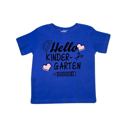 Inktastic Hello Kindergarten with Hearts and School Supplies Gift Toddler Boy or Toddler Girl T-Shirt
Inktastic Hello Kindergarten with Hearts and School Supplies Gift Toddler Boy or Toddler Girl T-Shirt