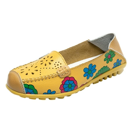 AnuirheiH Women Shoes Comfortable Leather Hollow Printed Flat Casual Loafers Single Shoes On Sale
AnuirheiH Women Shoes Comfortable Leather Hollow Printed Flat Casual Loafers Single Shoes On Sale