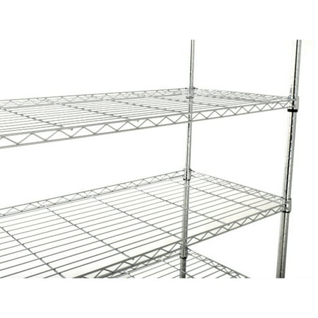 Newboti Furniture 7 Tier Wire Shelving Unit 2450 LBS NSF Height Adjustable Metal Garage Storage Shelves with Wheels Heavy Duty Storage Wire Rack Metal Shelves - Chrome 93958
Newboti Furniture 7 Tier Wire Shelving Unit 2450 LBS NSF Height Adjustable Metal Garage Storage Shelves with Wheels Heavy Duty Storage Wire Rack Metal Shelves - Chrome 93958