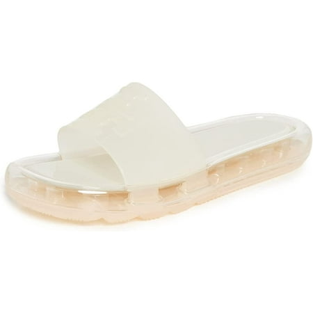 Tory Burch Women s Ivory Bubble Miller Jelly Sandals Slides Shoes 6