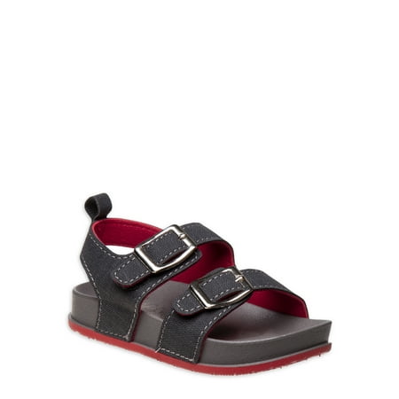 Rugged Bear Adjustable buckle Strap Boys footbed sandals