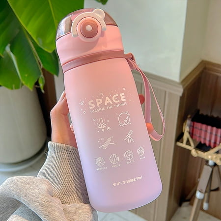 1pc 21.3oz/630ml Scrub Water Bottle Gradient Gradient Outdoor Sports Water Bottle Space Fashion Portable Plastic Cup
1pc 21.3oz/630ml Scrub Water Bottle Gradient Gradient Outdoor Sports Water Bottle Space Fashion Portable Plastic Cup