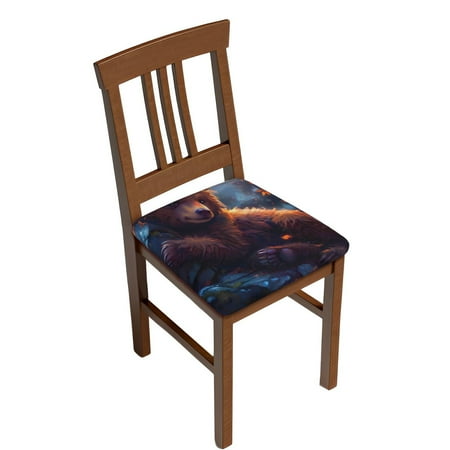 JUNZAN Lazy Stone Bear Print Dining Chair Seat Covers Stretch Fitted Dining Room Upholstered Chair Seat Cushion Cover
JUNZAN Lazy Stone Bear Print Dining Chair Seat Covers Stretch Fitted Dining Room Upholstered Chair Seat Cushion Cover