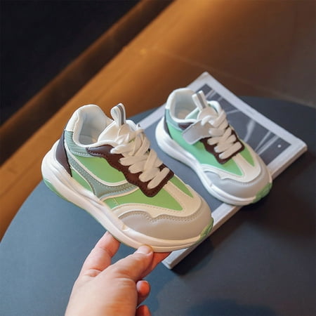 nsendm Fashion All Seasons Children Spors Shoes For Boys And Girls Flat Bottom Lightweight Lace Up Contrast Tennis Shoes Size 3 Green 10.5 Years
nsendm Fashion All Seasons Children Spors Shoes For Boys And Girls Flat Bottom Lightweight Lace Up Contrast Tennis Shoes Size 3 Green 10.5 Years