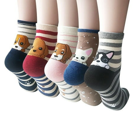 EQWLJWE Women s Lovely Animal Printing 5 Pairs Of Casual Cat And Dog Socks Socks Holiday Clearance
EQWLJWE Women s Lovely Animal Printing 5 Pairs Of Casual Cat And Dog Socks Socks Holiday Clearance
