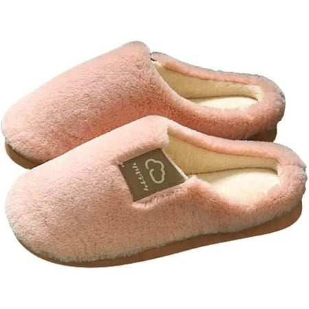 CoCopeaunts Women Men Fluffy Slippers Winter Warm Slip on House Slippers with Fleece Lining Memory Foam House Shoes for Indoor Outdoor
CoCopeaunts Women Men Fluffy Slippers Winter Warm Slip on House Slippers with Fleece Lining Memory Foam House Shoes for Indoor Outdoor
