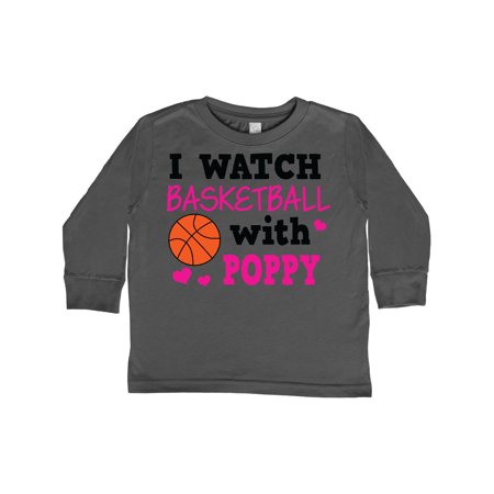Inktastic I Watch Basketball with Poppy Gift Toddler Toddler Girl Long Sleeve T-Shirt
Inktastic I Watch Basketball with Poppy Gift Toddler Toddler Girl Long Sleeve T-Shirt