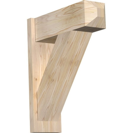 7 1/2 W x 22 D x 26 H Traditional Smooth Craftsman Outlooker Douglas Fir