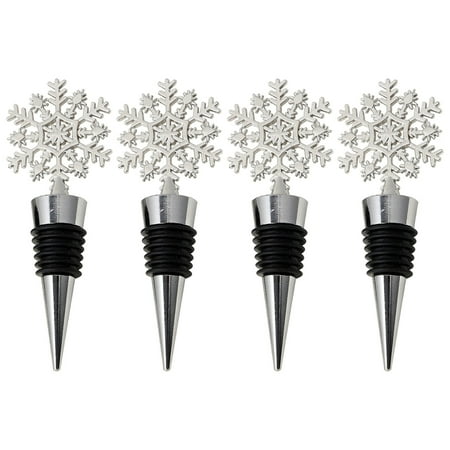 NUOLUX 4pcs Snowflake Shaped Wine Bottle Stoppers Wine Bottle Plugs (Assorted Color)
NUOLUX 4pcs Snowflake Shaped Wine Bottle Stoppers Wine Bottle Plugs (Assorted Color)