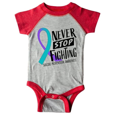 Inktastic Never Stop Fighting Suicide Prevention Awareness Ribbon Gift Baby Boy or Baby Girl Bodysuit
Inktastic Never Stop Fighting Suicide Prevention Awareness Ribbon Gift Baby Boy or Baby Girl Bodysuit