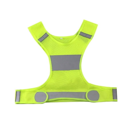 Boc Adjustable Night Running Cycling Safety High Visibility Reflective Vest Jacket 
Boc Adjustable Night Running Cycling Safety High Visibility Reflective Vest Jacket