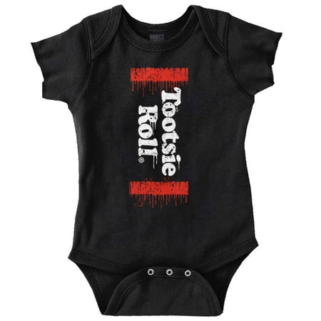 Retro Logo Candy Vintage Tootsie Roll Romper Boys or Girls Infant Baby Brisco Brands NB
Retro Logo Candy Vintage Tootsie Roll Romper Boys or Girls Infant Baby Brisco Brands NB