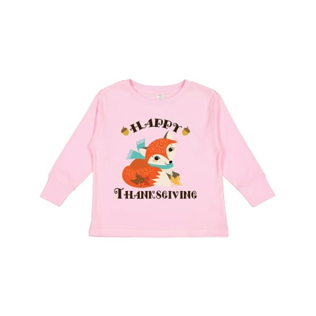 Inktastic Happy Thanksgiving Woodland Fox Gift Toddler Boy or Toddler Girl Long Sleeve T-Shirt
Inktastic Happy Thanksgiving Woodland Fox Gift Toddler Boy or Toddler Girl Long Sleeve T-Shirt