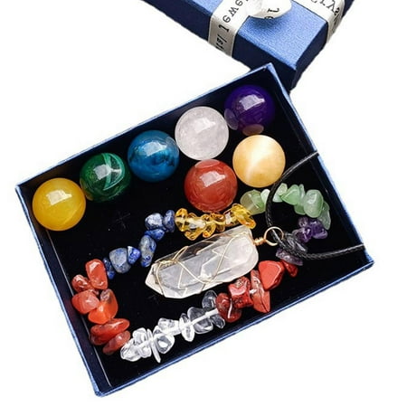 Fovolat Necklace Bracelet Set Crystal Pendant Bracelet Set Colorful Ball Bracelet Hexagonal Pillar Pendant Women Jewelry Gift For Yoga Meditation gorgeously
Fovolat Necklace Bracelet Set Crystal Pendant Bracelet Set Colorful Ball Bracelet Hexagonal Pillar Pendant Women Jewelry Gift For Yoga Meditation gorgeously