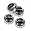 Chrome Jeep License Plate, License Frame Screw Covers