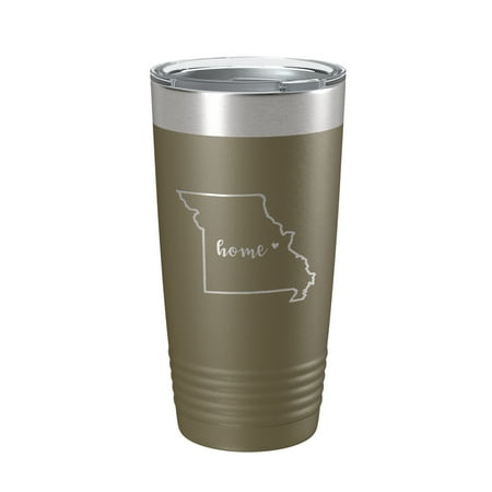 Missouri Tumbler Home State Travel Mug Insulated Laser Engraved Map Coffee Cup 20 oz Olive Green
Missouri Tumbler Home State Travel Mug Insulated Laser Engraved Map Coffee Cup 20 oz Olive Green