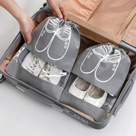 BetterZ Shoe Storage Bag Dust-proof Waterproof Transparent Non Woven Fabric Shoe Tote Drawstring Packaging Organizer for Travel
BetterZ Shoe Storage Bag Dust-proof Waterproof Transparent Non Woven Fabric Shoe Tote Drawstring Packaging Organizer for Travel