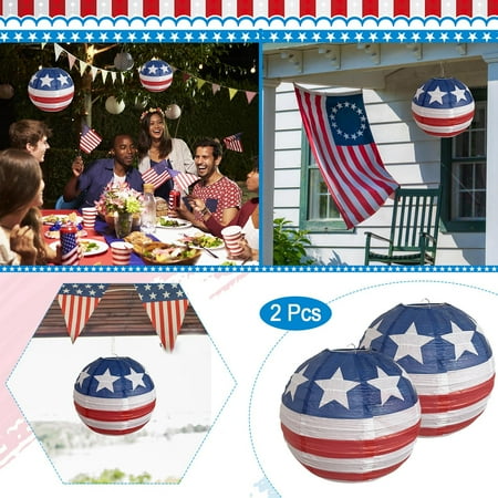 WEPRO Independence Day Decorative Lantern Pendants Independence Day Decorations Home Decor
WEPRO Independence Day Decorative Lantern Pendants Independence Day Decorations Home Decor