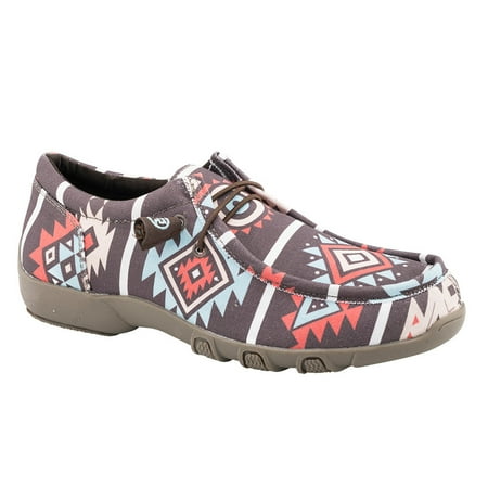 Roper Womens 09-021-1791-3003 Women s Aztec Chukka 6 M Brown
