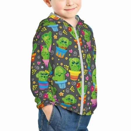 Uemuo Cactus In Pots Pattern Rash Guard for Boys Girls Long Sleeve Swim Shirts UPF 50+ UV Sun Protection Hooded Fishing Shirt with Pocket for Kid-4 Years
Uemuo Cactus In Pots Pattern Rash Guard for Boys Girls Long Sleeve Swim Shirts UPF 50+ UV Sun Protection Hooded Fishing Shirt with Pocket for Kid-4 Years