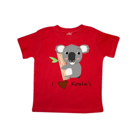 Inktastic I heart Koalas Gift Toddler Boy or Toddler Girl T-Shirt