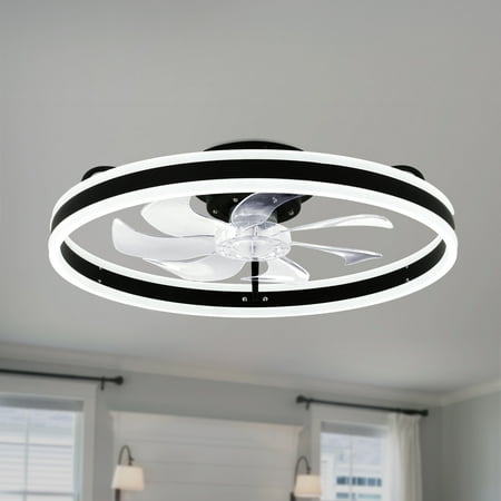 Cusp Barn Low Profile Ceiling fan with Lights and Remote APP Control Smart 3 Color Temperature Ceiling Light
Cusp Barn Low Profile Ceiling fan with Lights and Remote APP Control Smart 3 Color Temperature Ceiling Light