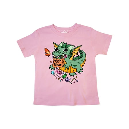 Inktastic Trick Or Treat Cute Halloween Dragon Gift Toddler Boy or Toddler Girl T-Shirt
Inktastic Trick Or Treat Cute Halloween Dragon Gift Toddler Boy or Toddler Girl T-Shirt