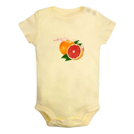 Fruit Graperfruit Image Print Rompers For Babies Newborn Baby Unisex Bodysuits Infant Jumpsuits Toddler 0-24 Months Kids One-Piece Oufits (Yellow 12-18 Months)
Fruit Graperfruit Image Print Rompers For Babies Newborn Baby Unisex Bodysuits Infant Jumpsuits Toddler 0-24 Months Kids One-Piece Oufits (Yellow 12-18 Months)
