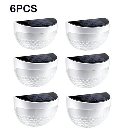 6 Pack Solar Fence Lights Deck Lights Solar Outdoor Waterproof Fence Lighting for Fence Deck Step Floor Post Wall White Shell
6 Pack Solar Fence Lights Deck Lights Solar Outdoor Waterproof Fence Lighting for Fence Deck Step Floor Post Wall White Shell