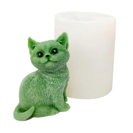 TAONMEISU 3D Kitten Candle Mold Cute Cat Silicone Mold for Making Fondant Chocolate Pudding Candy Cake Pet Cats Candle Mould Home Decoration Office Decorations Crafts Making special
TAONMEISU 3D Kitten Candle Mold Cute Cat Silicone Mold for Making Fondant Chocolate Pudding Candy Cake Pet Cats Candle Mould Home Decoration Office Decorations Crafts Making special